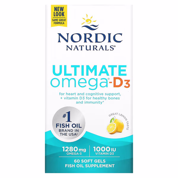 Ultimate Omega-D3, Lemon_0
