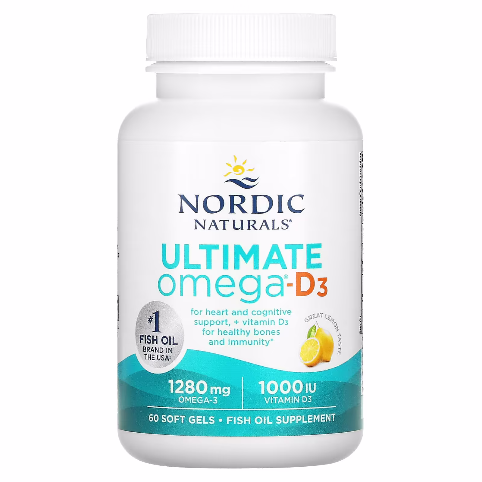 Ultimate Omega-D3, Lemon_2
