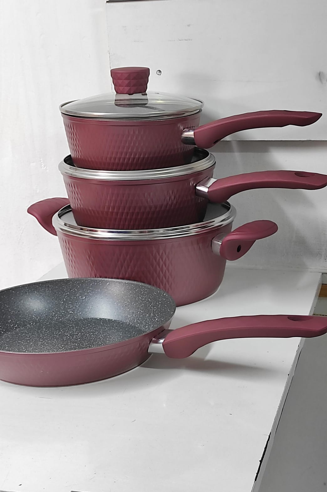 7pcs granite non-stick cookware set_3