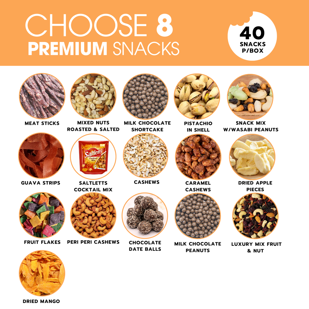 Premium Box - Choose 8 Snack Varieties