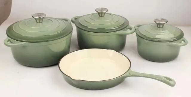 Enamel Cast Iron Cooking Pots_1