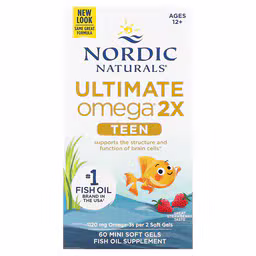 Ultimate Omega 2x, 1120 mg total Omega-3s, Strawberry Flavour
