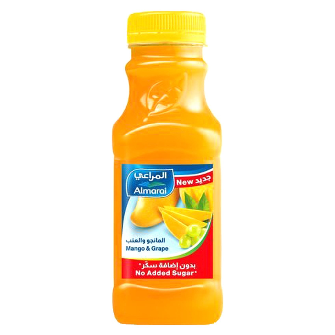 Almarai Long Life Mango & Grape Juice - no added preservatives no added sugar