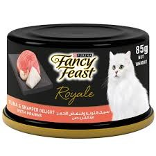Purina Fancy Feast Royale Wet Cat Food with Tuna Snapper & Prawns
