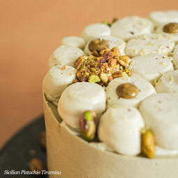Sicilian Pistachio Tiramisu “西西里海” 开心果提拉米苏 	