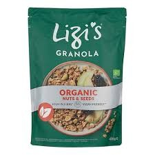 Lizi s Organic Wholegrain Granola - vegan  GMO free_0