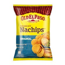 Old El Paso Nachips Original Tortilla Chips - gluten free  preservatives free