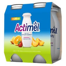 Actimel Multifruit Drinking Yogurt with Vitamin B6 & D_0