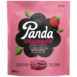 Panda Natural Colours & Flavors Raspberry Liquorice