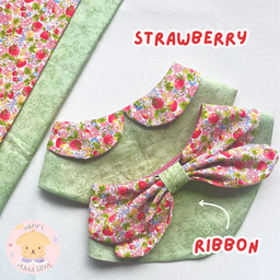 Strawberry Ribbon Collar (Premium)