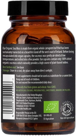 Organic Irish Sea Moss, 500 mg