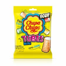 Chupa Chups Sour Mini Tubes Candies Assorted Flavor_0