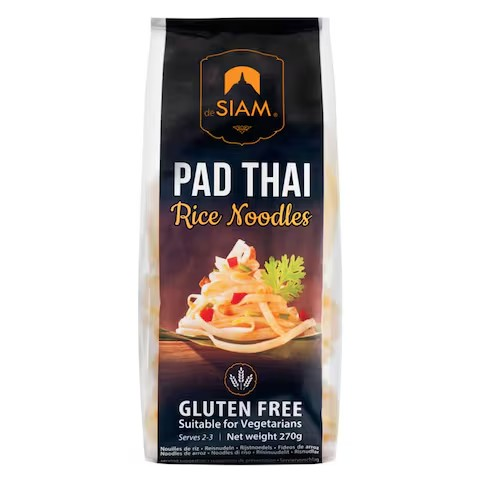 De Siam Pad Thai Rice Noodles - gluten free_0