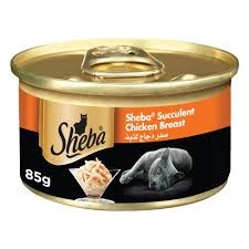 Sheba Wet Cat Food with Succulent Chicken Breast_0