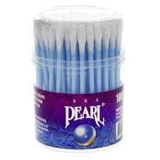 Sea Pearl Blue Cotton Swabs_0