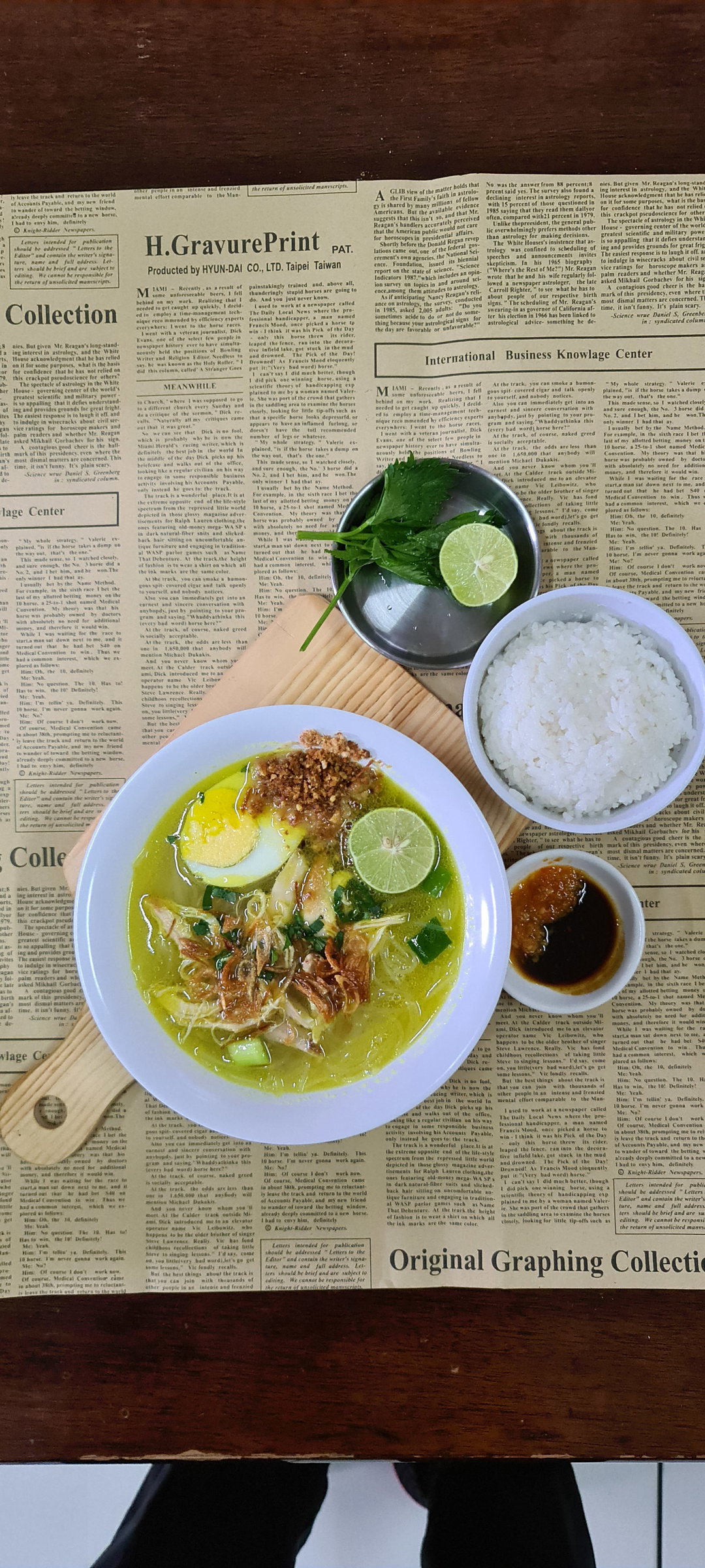 Soto Ayam Lamongan Special (tanpa nasi)