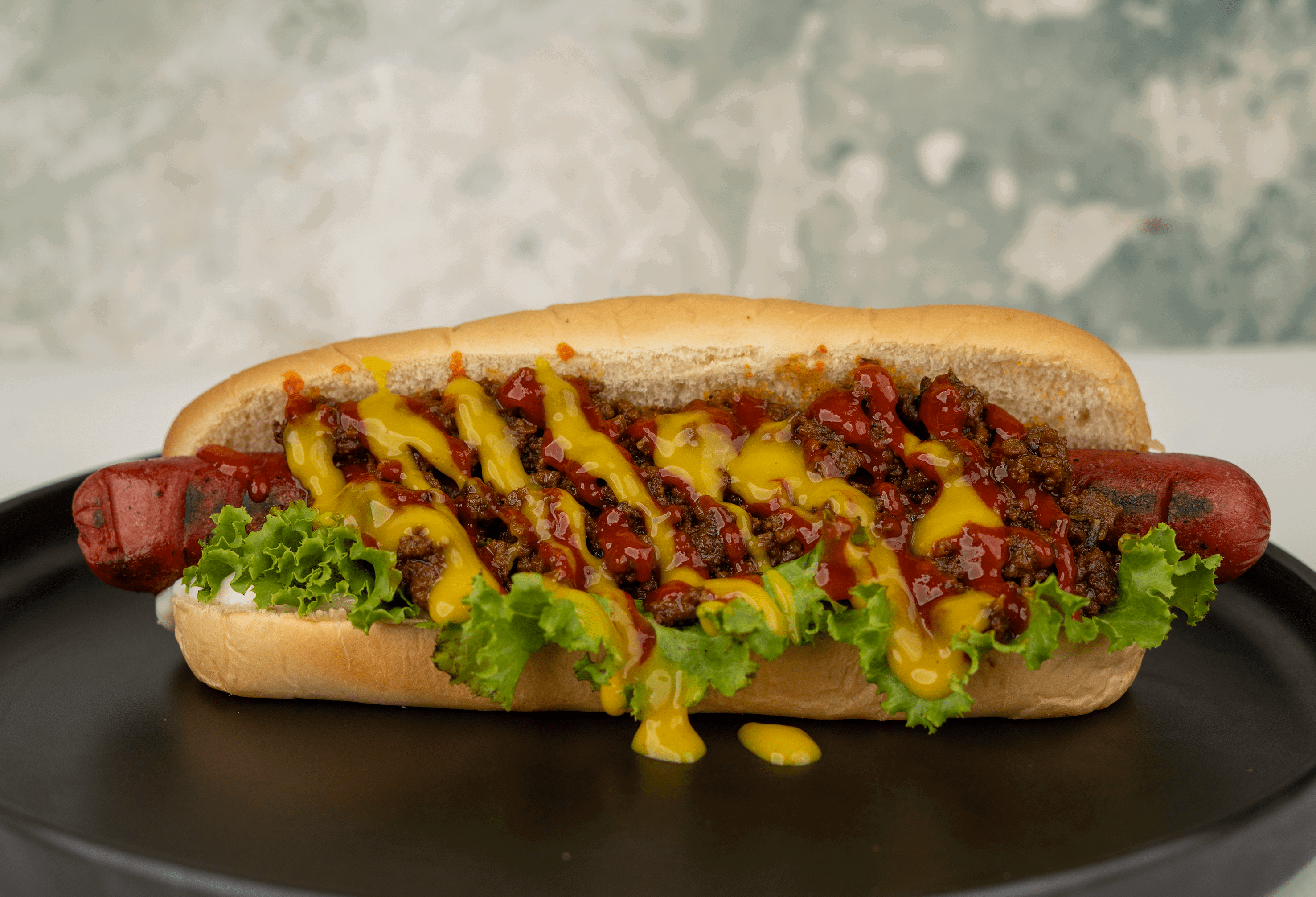 Chili beef HotDog