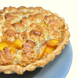 Peach Cobbler Pie