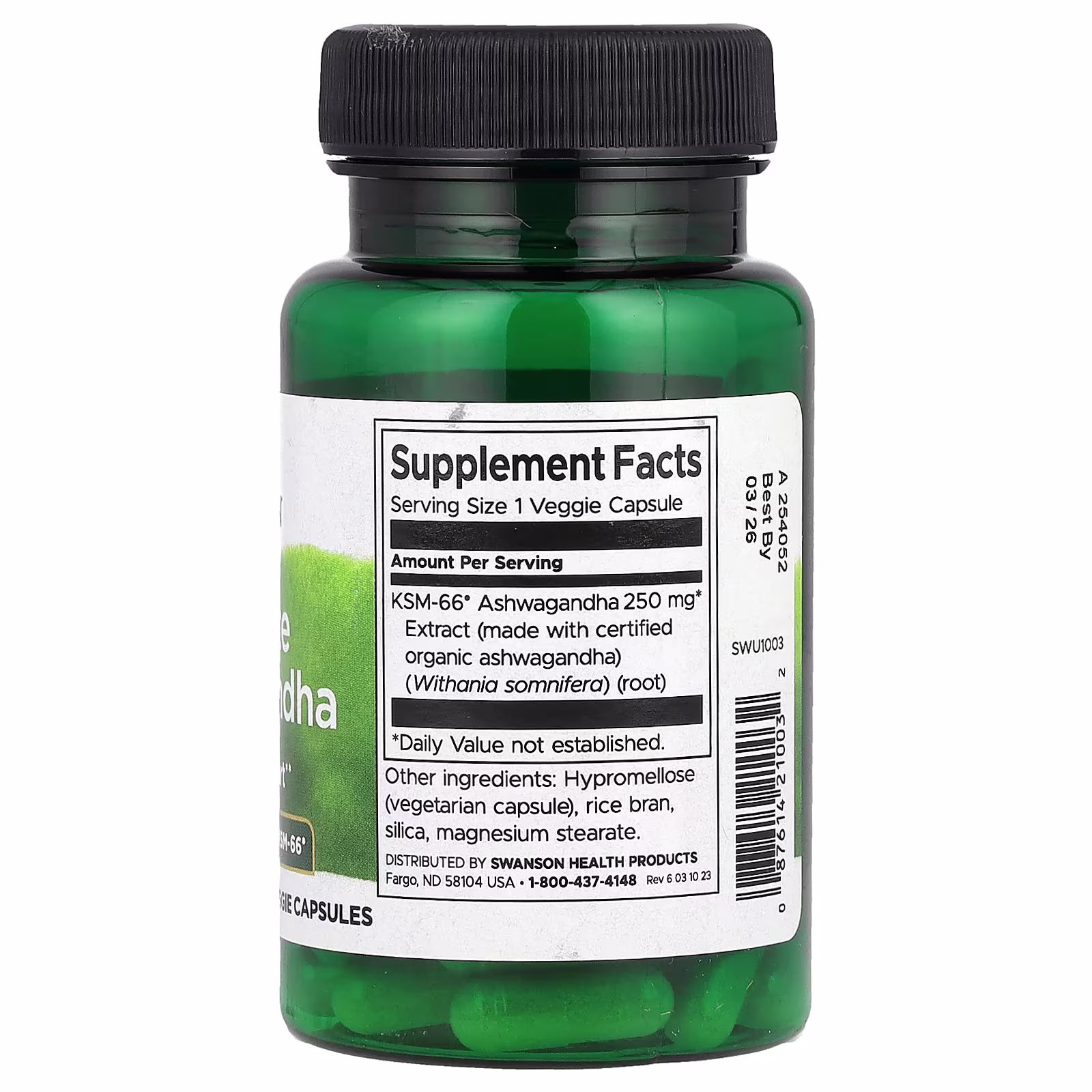 Ashwagandha Ultimate, KSM-66, 250 mg_1