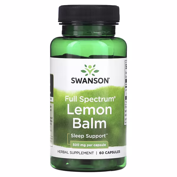 Full Spectrum Lemon Balm, 500 mg