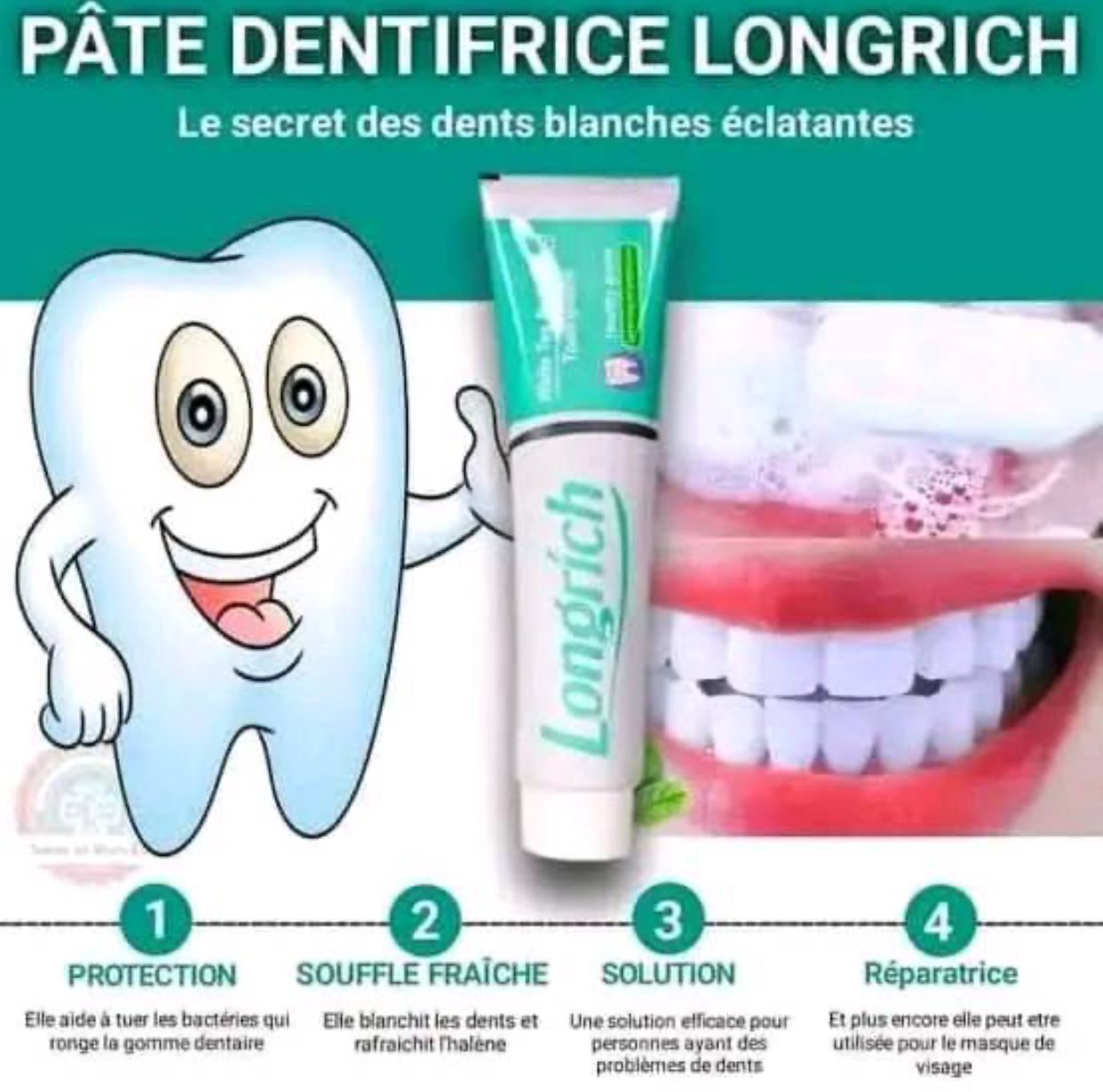 Pâte Dentifrice Longrich_0