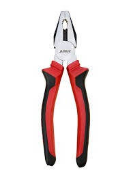 Jumlee Black & Red 8 Inch Combination Pliers