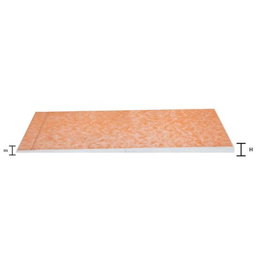  Kerdi shower LTS Sloped Tray For G3 Drains (Short side)