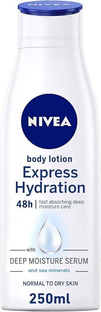 Nivea Express Hydration Body Lotion with Deep Moisture Serum & Sea Minerals for Normal to Dry Skin_0