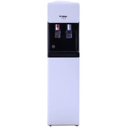 Fresh Water Dispenser 2 Faucets -White Closed Cabin
