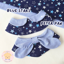 Blue Stars Peter Pan Collar (Premium)