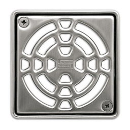 Kerdi Drain Stainless Steel V4A with screws Design 1 (10cm x 10cm)