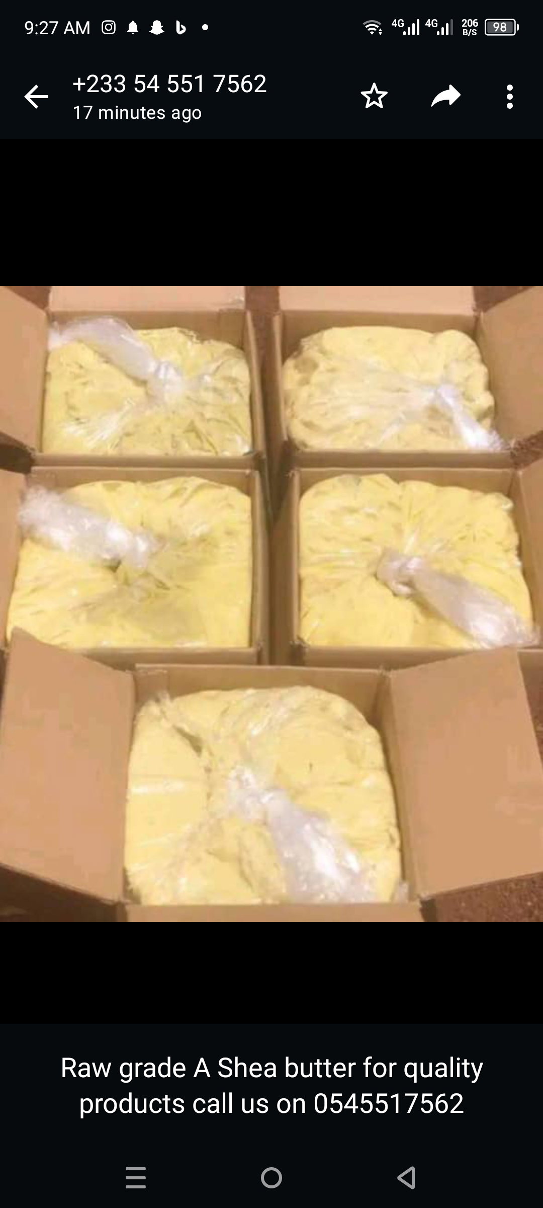 Jodabs Shea Butter 250g_1