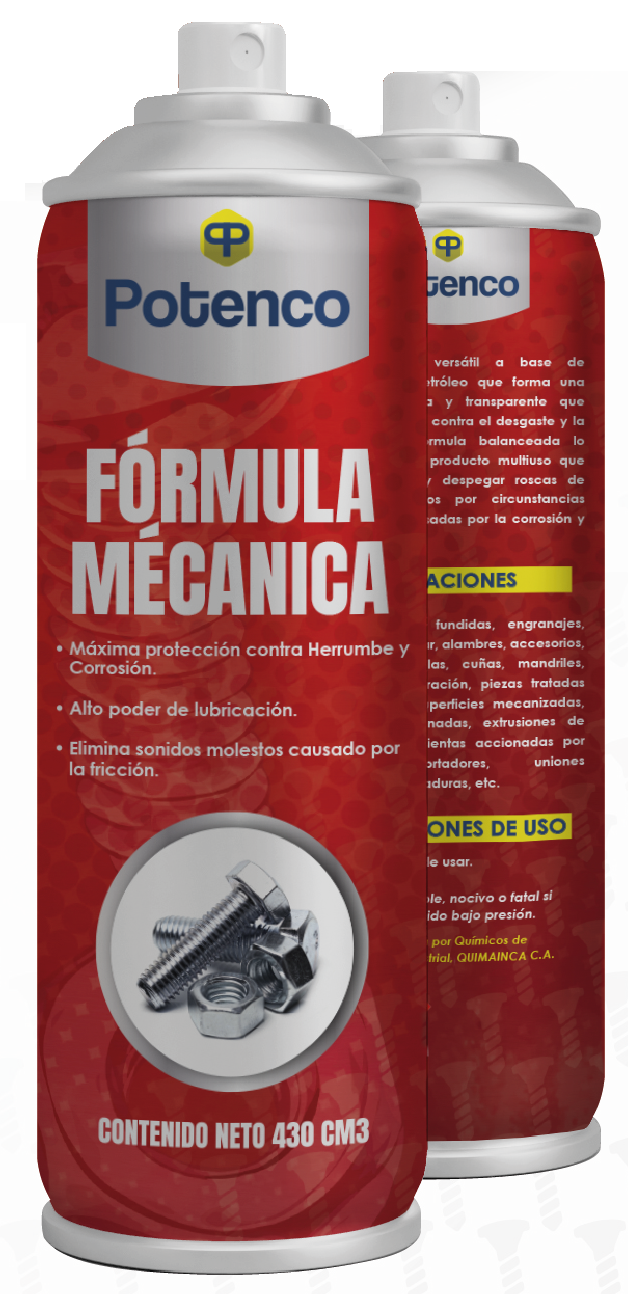 Potenco Fórmula Mecánica - Lata Aerosol 360 cm3