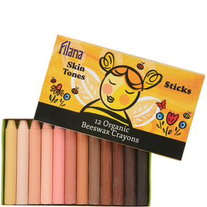 12 Skin Tones Stick Crayons_0