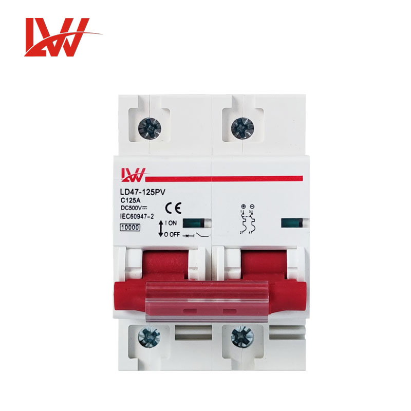DC MCB 125 A 2 SP Cuircuit Breaker 