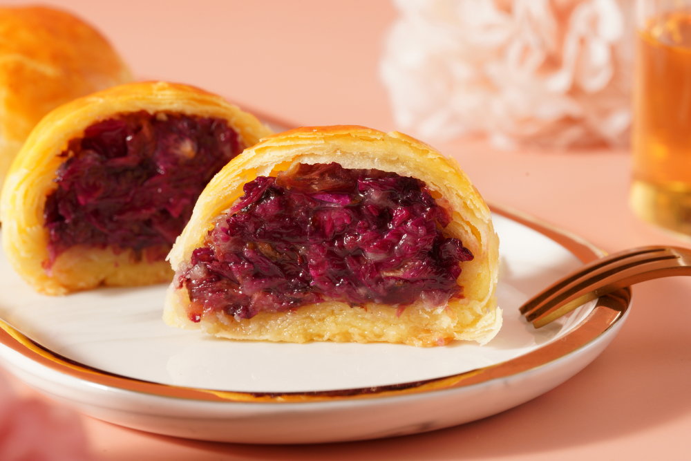 Classic Rose Pastry 经典玫瑰鲜花饼 6 X 50gm _1