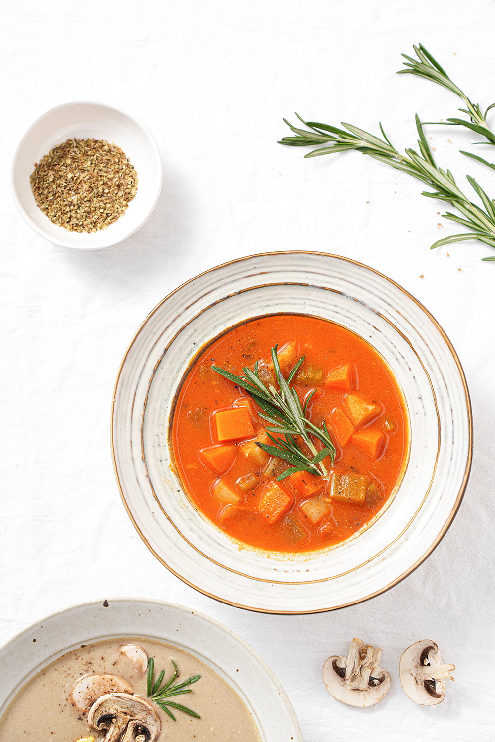 Italy vegetable soup
