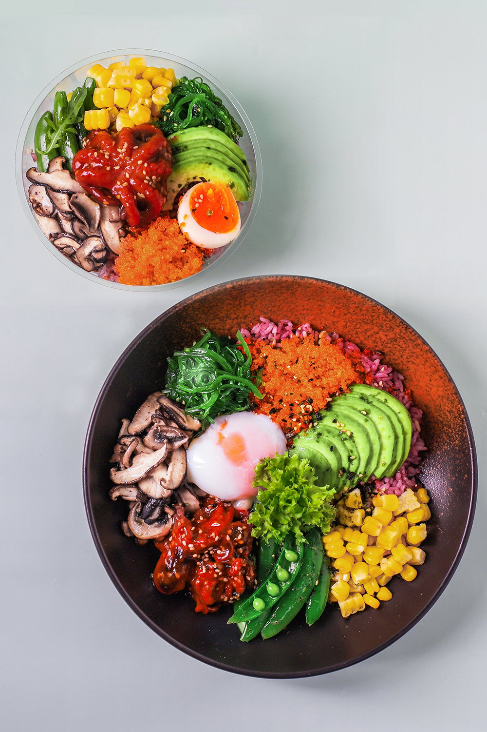 Seafood poke bowl