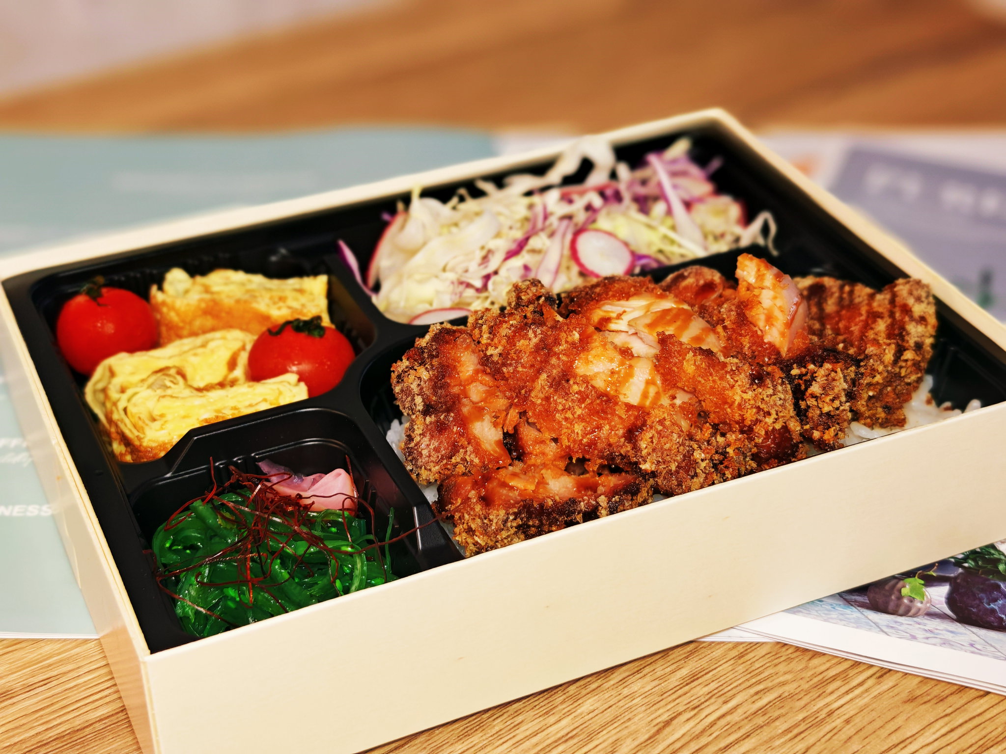 Chicken chop bento_2