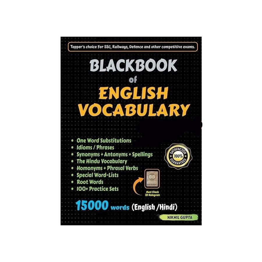 Black Book of English Vocabulary