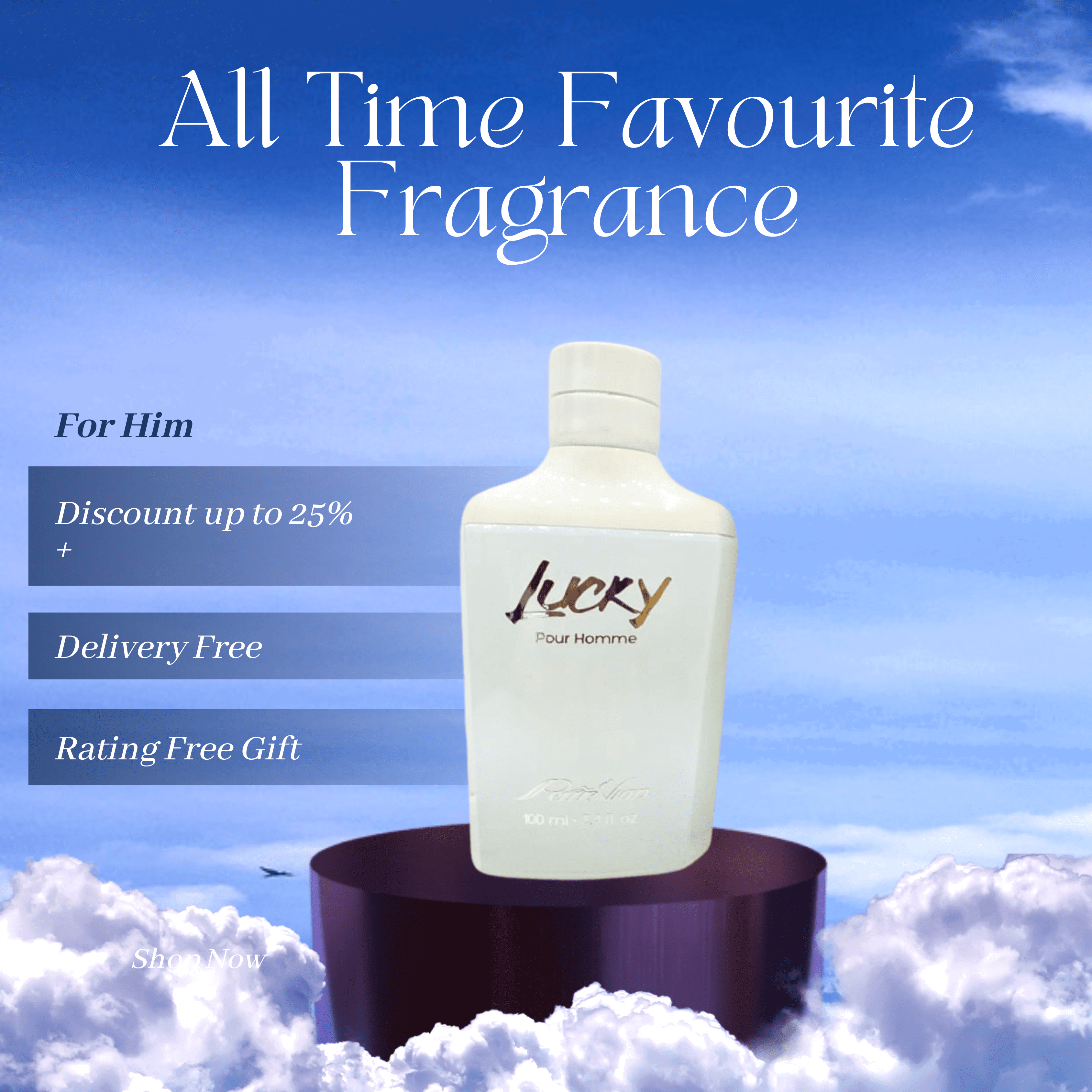 Passion Lucky 100ml Men’s Perfume | Premium Fragrance | Long-Lasting | Top-Rated | 5-Star Review | Elegant & Sophisticated