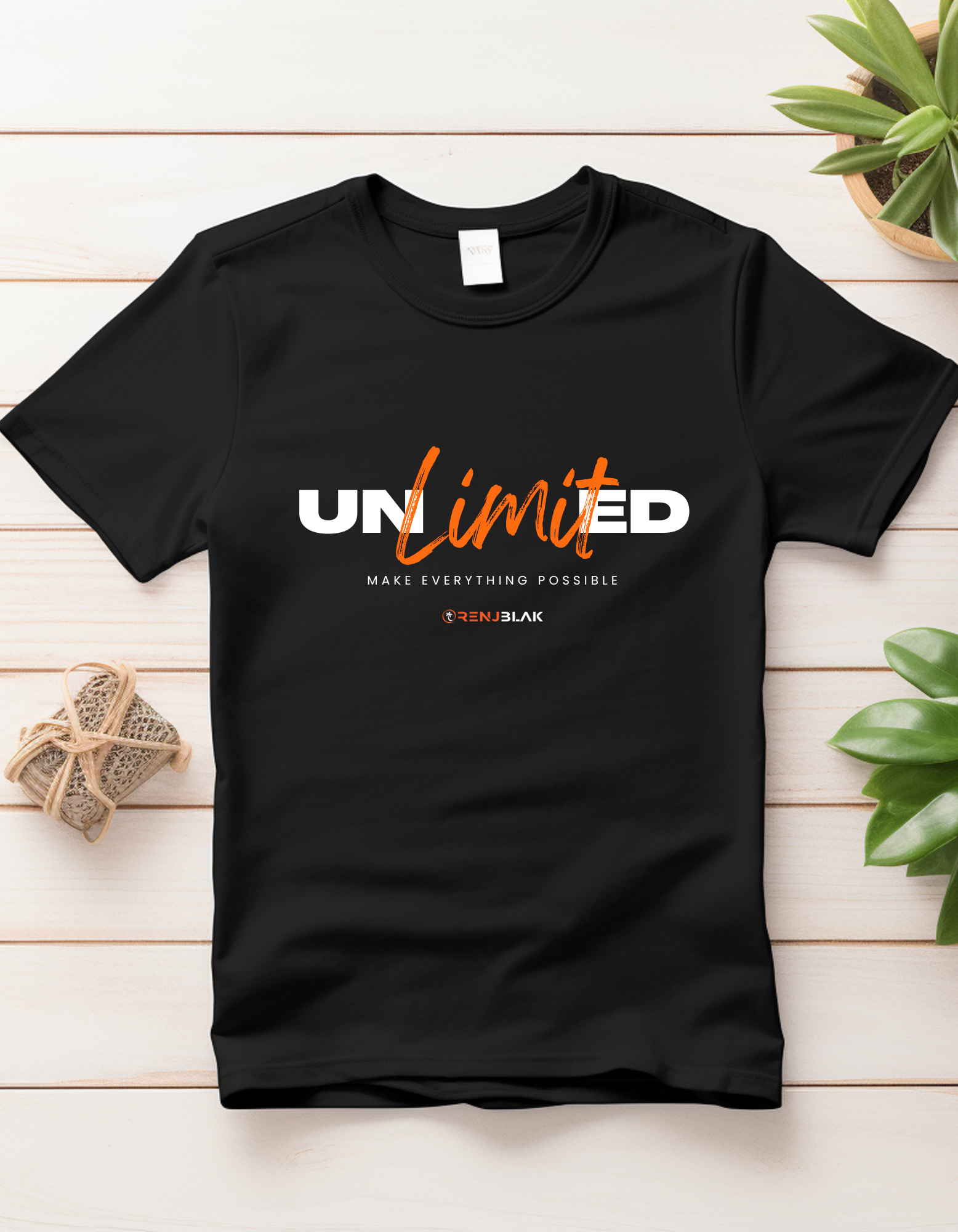 Unlimited - Black tshirt_0