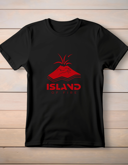 Island of Fire T/shirts