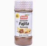 Badia Fajita Seasoning - MSG free gluten free