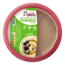 Barada Spicy Hummus Snack with Virgin Olive Oil - vegan gluten free GMO free