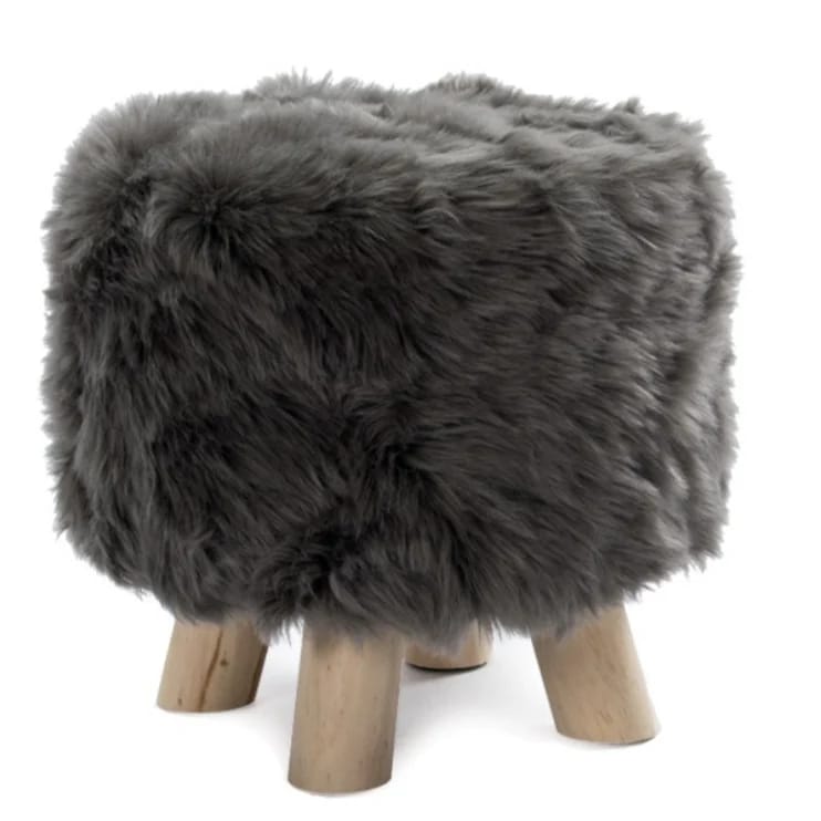 Faux Fur Stools_0