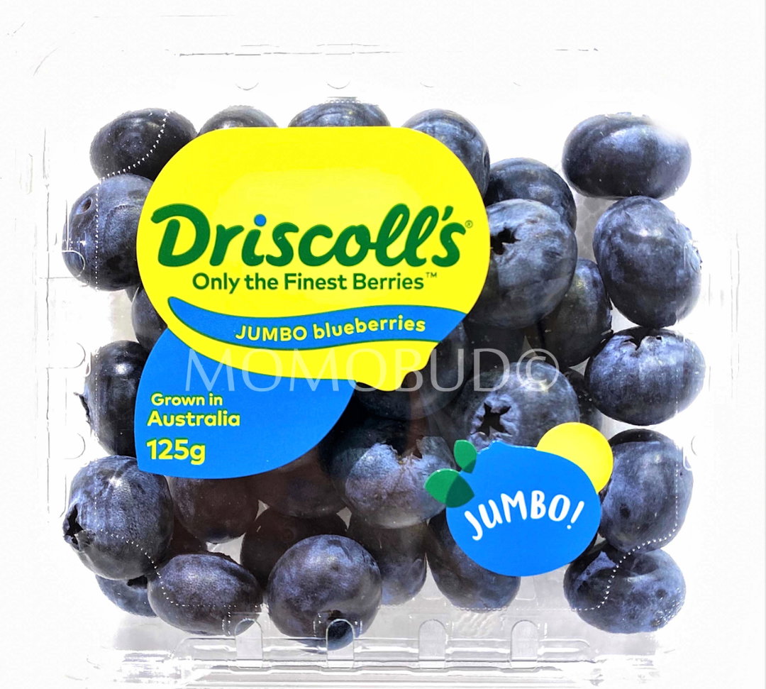 BLUEBERRY JUMBO DRISCOLLβS(125gm)(3punnet)
