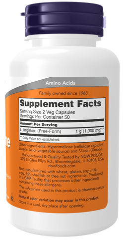 L-Arginine 500mg