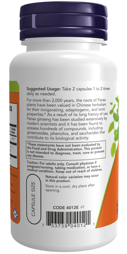 Panax Ginseng 500 mg