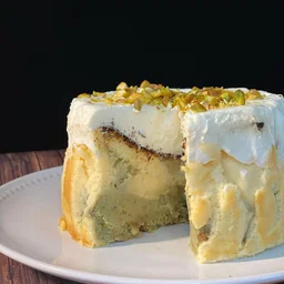 Pistachio Burnt Cheesecake 开心果焦香巴斯克